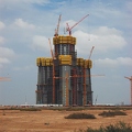 Bau des Jeddah Tower (Höchstes Gebäude) Nov. 2015